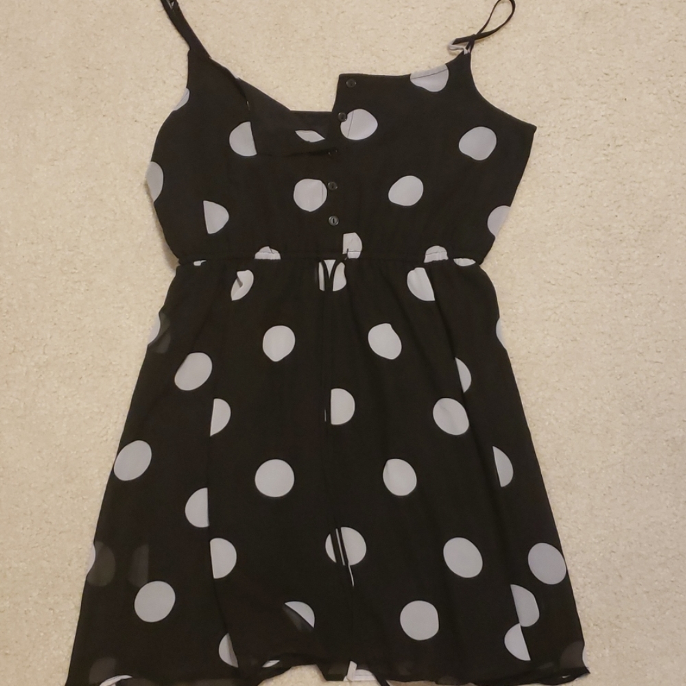 Polka dot Flowy Dress